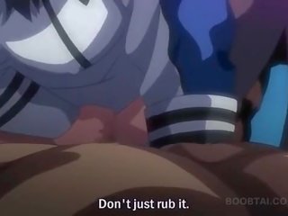 Hentai vagabundo salto corrida loaded rabo en la suelo